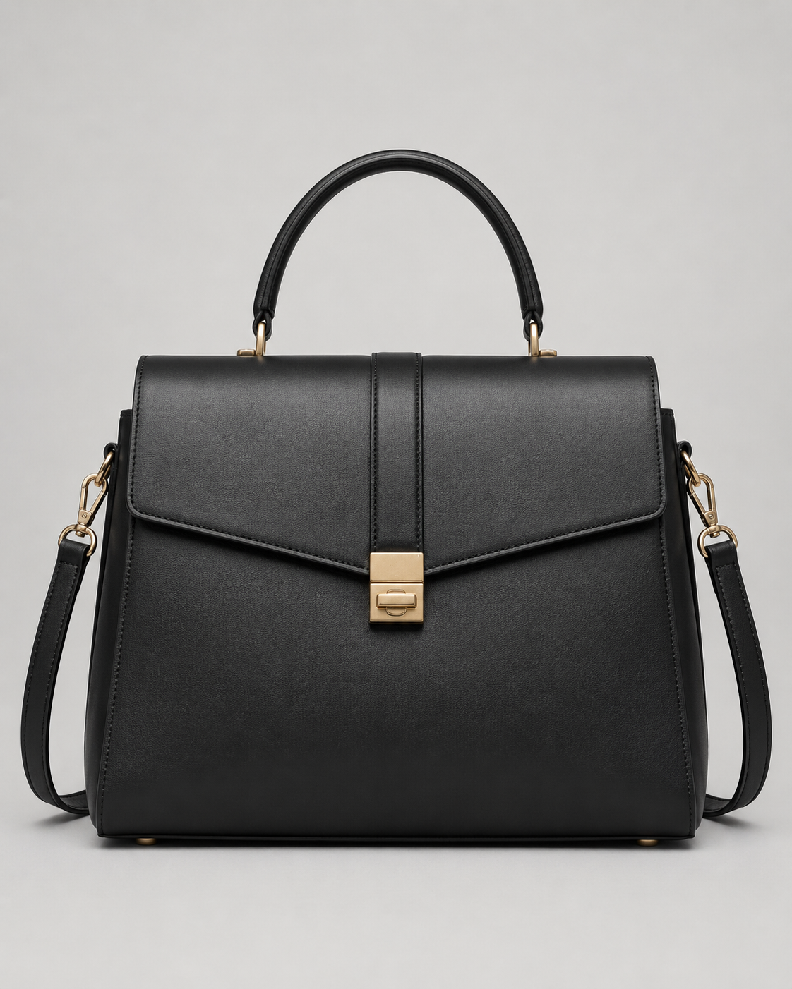 Structured Leather Bag