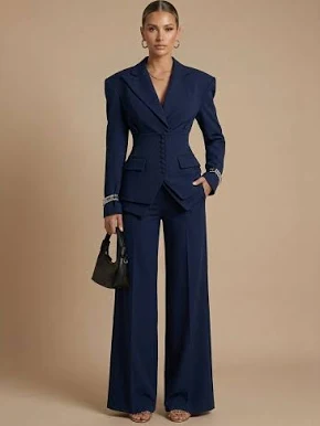 Sculpted Pantsuit